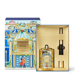 Homewares: A Midnight In Milan Candle & Lighter Gift Set X25