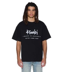 Mens T Shirts: Plated Ekcess SS Tee - Jet Black