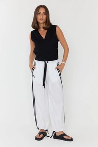 Womens Pants: Aladin Pant - White