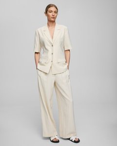 Womens Pants: MSCH Blase Edelmira Pants - Pistachio Shell