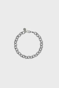 Jewellery: Wide Cable Chain Bracelet