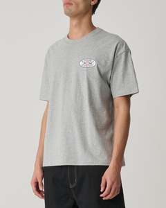 Oval SS Tee - Grey Heather