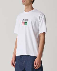 Tall Billboard SS Tee - White