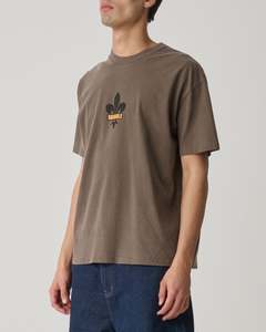 Fleur SS Tee - Pigment Ash