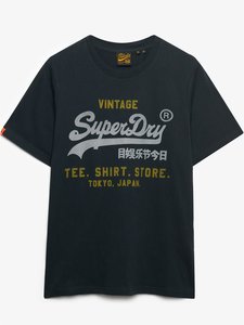 Mens T Shirts: VL Heritage Relaxed Tee - Eclipse Navy