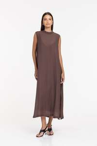 Happier Together Dress - Chocolate