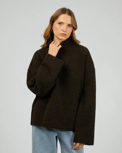 Willow Knit Jumper - Chocolate
