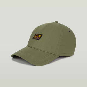 Originals Baseball Cap in Shadow Olive Slub Stripe