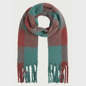 Check Scarf 2-Tone - Rio Red