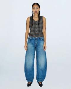 Womens Jeans: Nanci Barrel Jeans - Drift Mid Used