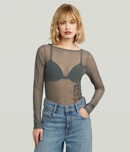 Stencil Boat Slim Top