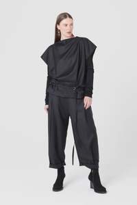 Womens Tops: Mirror Top - Black