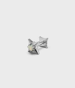 Jewellery: Gothic Star Flat Back Earring
