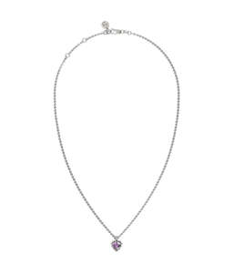 Mini Love Claw Necklace- Mystic Quartz