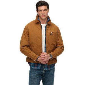 Mens: Cotton Canvas Ranch Jacket - Denim Co Tobacco Brown