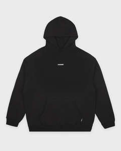Mens: Context Hood Sweat - Black
