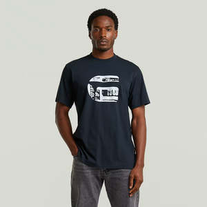 Mens T Shirts: G Icon Graphic T-Shirt - Salue