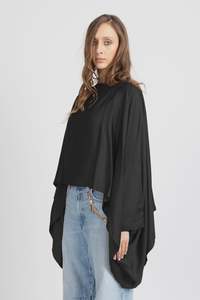 Womens Tops: Flight Top - Black