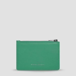 Gone Again Wallet - Emerald Nappa