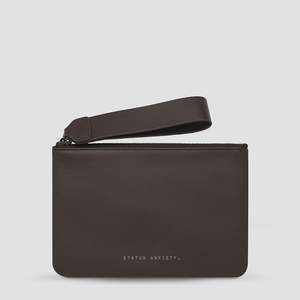 Accessories: Take Your Chances Wallet - Cocoa Nappa