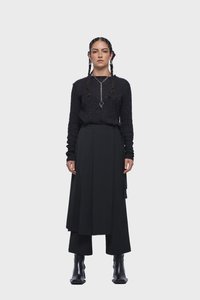 Womens Pants: Greta Skort Pant - Black