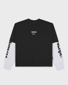 Shodo Layered L/S Tee - Black