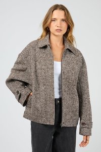 Asher Jacket - Chocolate