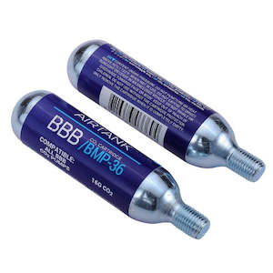 Workshop Tools: BBB Airtank CO2 Cartridges Threaded 16g Single