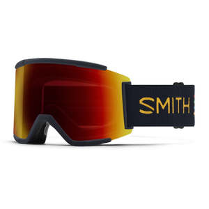 Snow Goggles: Smith Squad XL - Midnight Slash/ChromaPop Sun Red Mirror 16% VLT / Chromapop Storm Rose Flash 50% VLT