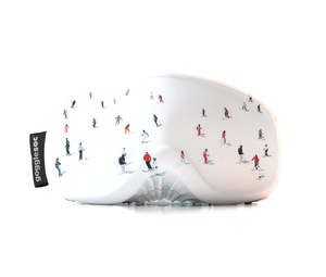Gogglesoc Goggle Cover - Crowded Slopes