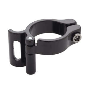 Problem Solvers: Problem Solvers Braze-on Front Derailleur Adapter 28.6mm - Black