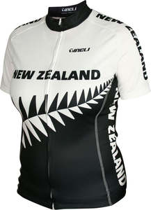 Bike Clothing: Tineli New Zealand Cycling Jersey Women's