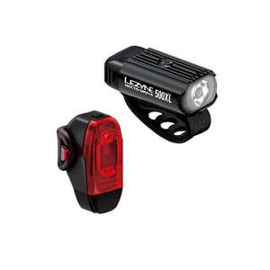 Bike Accessories: Lezyne Hecto 500XL/KTV Drive+ Pair