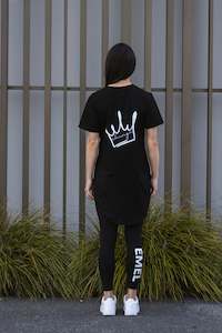 T-shirt: EMPRESS TEE WHITE