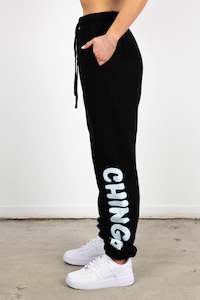 Womens Bottoms: ONYX TRACKIES BLACK