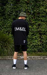 Mens Longsleeves: BISONS LONGSLEEVE BLACK