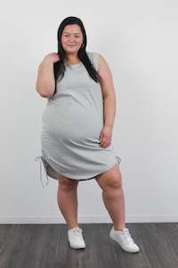 Bargins: *EVERLY SINGLET DRESS GREY