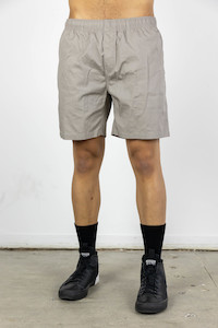 Bottoms: WILLIAM SHORTS GREY