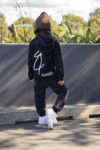 Kids Hoodies: TITAN HOODY BLACK