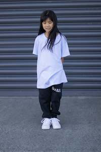 Kids T Shirts: LAURA POCKET TEE CLOUD BLUE BASIC