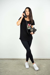 Womens Tshirts: AIMEE POCKET TEE