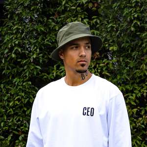 Womens Tshirts: CEO BUCKET HAT
