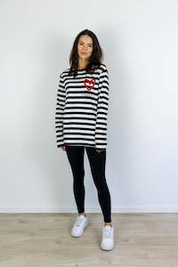 THE LOVER STRIPE LONG SLEEVE