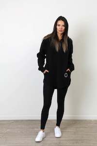 Womens Hoodies: BASIC POCKET HOODY