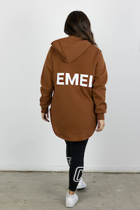 Womens Hoodies: EMEL ME HOODY RUST