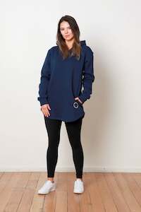 ESSENTIAL HOODY NAVY