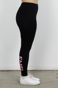 NEO ACTIVEWEAR TIGHTS BLACK/PINK SAMPLE