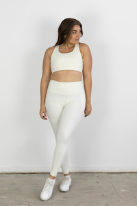 Activewear: NEO ACTIVEWEAR BRA ECRU/WHITE SAMPLE