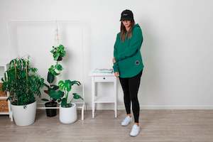 DAKOTA HOODY TEAL (PRE-ORDER)