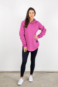 Womens Hoodies: ESSENTIAL HOODY ROSE